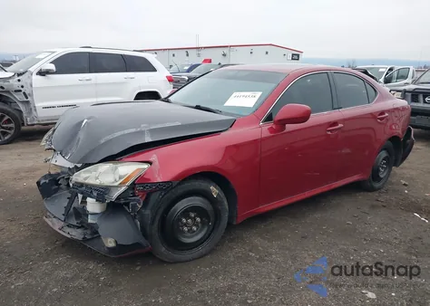 2006 Lexus Is 250 из США, поврежденный, VIN JTHCK262162000077